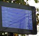 Информационные транспортные табло в Вильнюсе не будут работать до весны