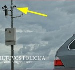 На дорогах Литвы устанавливаются измерители, фиксирующие среднюю скорость