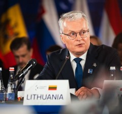 В Вильнюсе под председательством Президента открылся саммит «Инициативы трех морей»