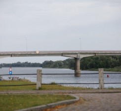 На трех затопленных участках дорог в Литве движение запрещено