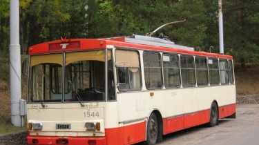 В Вильнюсе общественный транспорт будет курсировать реже