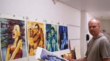 Из галереи в Дании украдены 11 работ литовского художника В.Марцинкявичюса