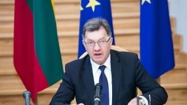Премьер Литвы: по вопросу аннексии Крыма ЕС будет придерживаться единой позиции
