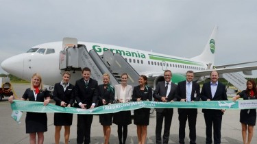 В июне полеты из Вильнюса начнет выполнять авиакомпания Germania
