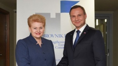Состоялась встреча президентов Литвы и Польши