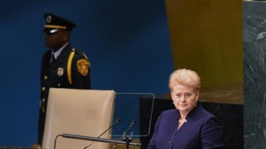Президент Литвы в ООН призвала повышать роль женщин в преодолении кризисов