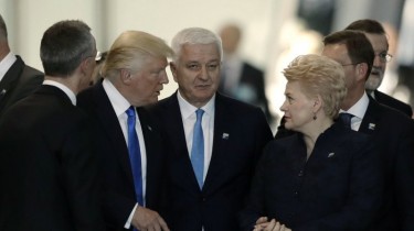 6 июля состоится встреча президента Литвы Д.Грибаускайте  с президентом США Д.Трампом
