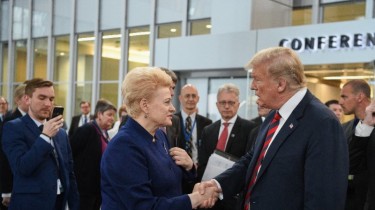 Президент Литвы: "позитивная агрессия" Д. Трампа сработала