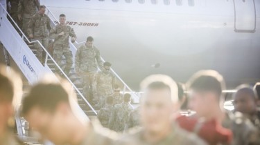 В Литву прибывают военные батальона США
