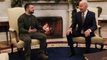 Владимир Зеленский встречается в Вашингтоне с президентом США Джо Байденом