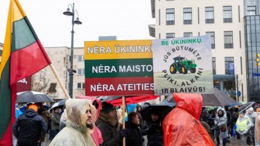 Мэрия Вильнюса не разрешила фермерам продлевать акцию протеста