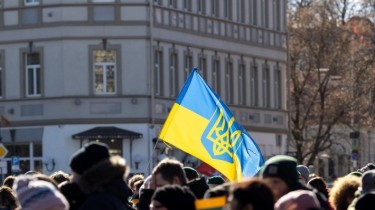 На ежегодный марш националистов в Вильнюсе собралось до нескольких сотен человек
