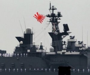 В Литву впервые прибывает эскадра военных кораблей Японии