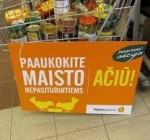 В Вильнюсе начинается акция "Банка продовольствия" (Maisto bankas)