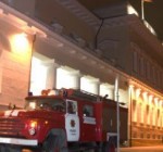 Пожар в здании президентуры Литвы