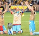 Футбол. Ющенко поздравил Тимощука с завоеванием Суперкубка УЕФА