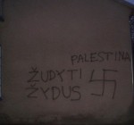 Осквернено здание еврейской общины в Клайпеде