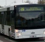 В автобус жители Вильнюса будут заходить через передние двери