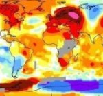NASA опубликовало полную карту температурных аномалий
