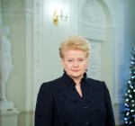 Новогоднее поздравление Президента Дали Грибаускайте