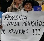 Жители Литвы мечтают, чтобы их будущая пенсия равнялась зарплате