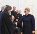 Президент обсуждала со священниками общую работу по достижению согласия в стране и мире