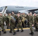 В Литву прибывает вторая смена германских военных