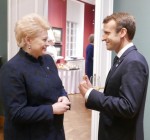 В следующем году Литву должен посетить президент Франции Э. Макрон