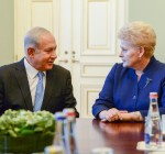 Президент: Литва хочет развивать связи с Израилем, но призывает соблюдать право