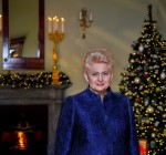 Президент Д.Грибаускайте: Пусть вечер накануне Рождества наполнится чувством благодарности