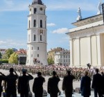 В Вильнюсе отметили столетие Союза стрелков Литвы