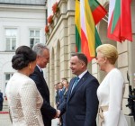 Президент Г. Науседа прибыл с первым зарубежным визитом в Польшу