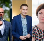 Самые влиятельные журналисты в Литве - Э.Якилайтис, А.Тапинас и М.Гарбачяускайте-Будрене