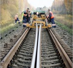 Завершаются работы по восстановлению участка железной дороги в Реньге