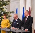 Г. Науседа еще раз призвал Латвию и Эстонию не закупать электроэнергию БелАЭС