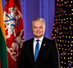 Президент Литвы пожелал народу в Новом году единства и взаимного уважения