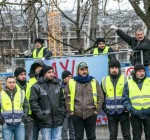 В Каунасе начались проверки забастовки турецких строителей