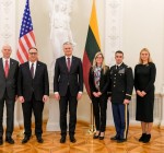 Г. Науседа обсудил с новым послом США значение сотрудничества стран для безопасности