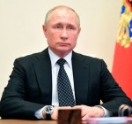В. Путин  объявил на встрече с членами Совета безопасности РФ об отмене парада 9 мая