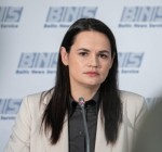 С. Тихановская: моя миссия - новые честные выборы. ИНТЕРВЬЮ BNS (видео)