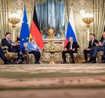 Переговоры Путина и Меркель начались в Москве