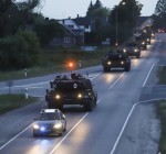 На литовских дорогах ожидается интенсивное движение военной техники