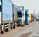 На литовского-белорусской границе вновь большие очереди грузовиков