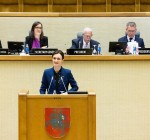 Cпикер Сейма Литвы на ПА НАТО: Альянс должен укреплять сдерживание и оборону