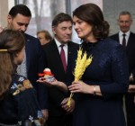 Диана Науседене вместе с украинской общиной почтила память жертв Голодомора