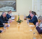 Президент Литвы встретился с Председателем Палаты депутатов Люксембурга