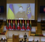Зеленский на вручении Премии свободы Литвы: вы ни на минуту не предали свободу (видео)