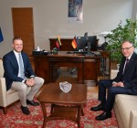Глава МИД Литвы обсудил с новым послом Германии вопросы размещения бригады
