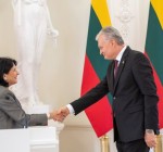 Президент Литвы Гитанас Науседа встретится с Президентом Грузии Саломе Зурабишвили