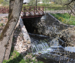 4. Гидротурбина в рабочем состоянии. Здесь производили первое электричество на территории современной Литвы. 4